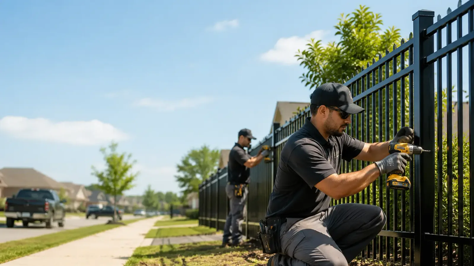 Metal Fence Installation in Trumbull, CT